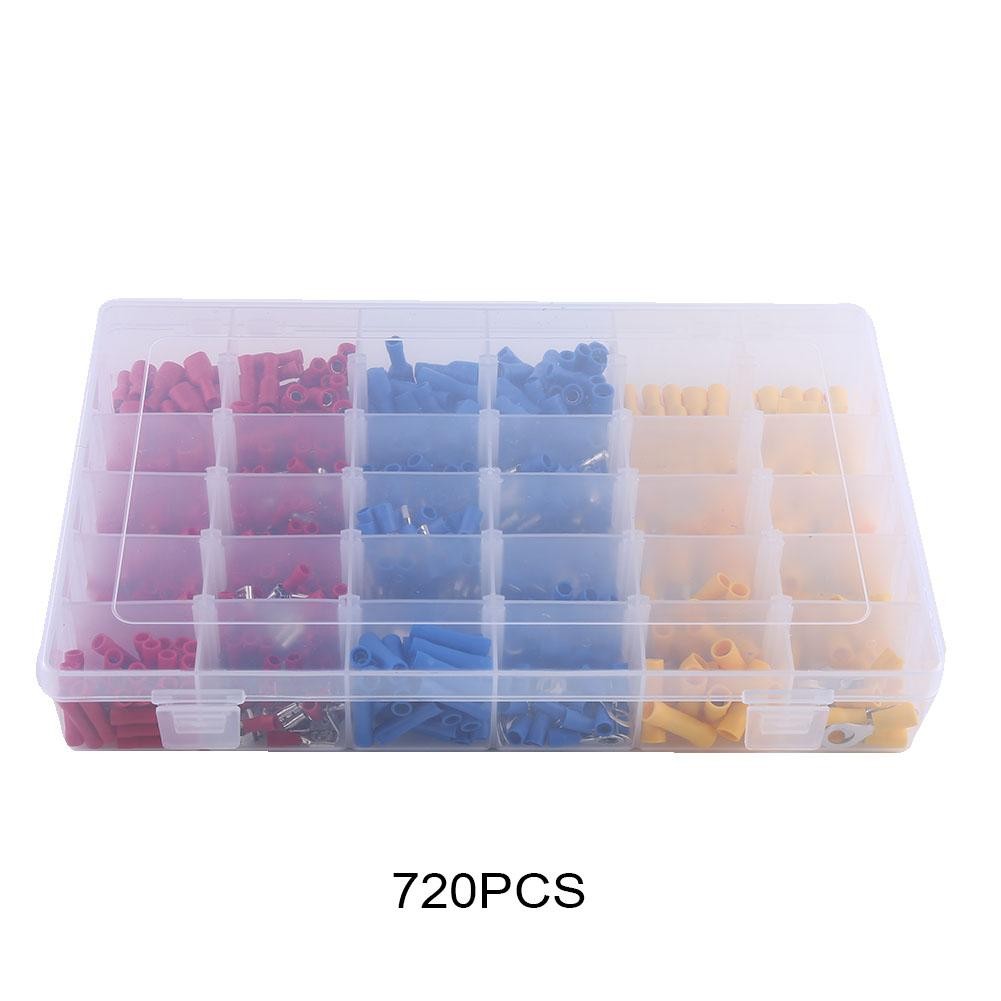 720pcs/box Rubber-insulated Cold-pressed Terminals KRI✈️