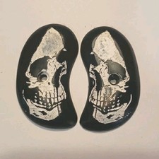 Davis Industries Lb9d-38 Derringer Pistol Grips Grim Skull On Black Plastic