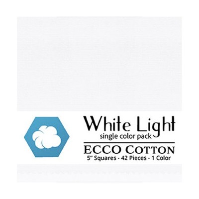 Ecco Cotton 5'' Square Pack in White Light by Lumin