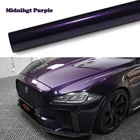 Ultra Gloss PET Liner Metallic Midnight Purple Vinyl Wrap Air Release 55FTx 5FT