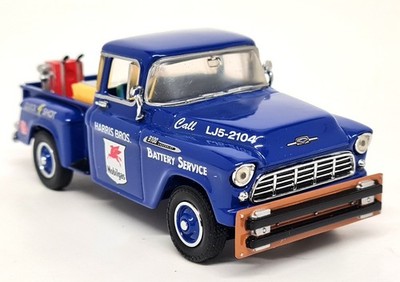 Matchbox 1/43 Chevy 3100 Pickup 1956 Mobil Battery Service Diecast Model Car