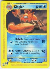 Kingler 50/165 Rare Expedition Base Set Pokemon Near Mint on eBay