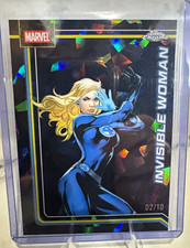 2026 Topps Chrome Marvel Sapphire - Invisible Woman #55 - Black Sapphire /10