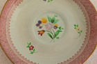 VINTAGE CALYX WARE ADAMS ENGLAND HAND PAINTED SAUCER ONLY — photo 2