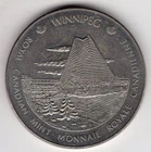 RCM ROYAL CANADIAN MINT OTTAWA WINNIPEG COMMEMORATIVE SOUVENIER COIN TOKEN
