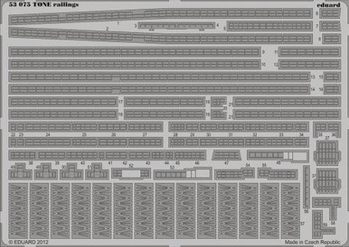 Eduard 53075 1/350 Tone Railings for TAM