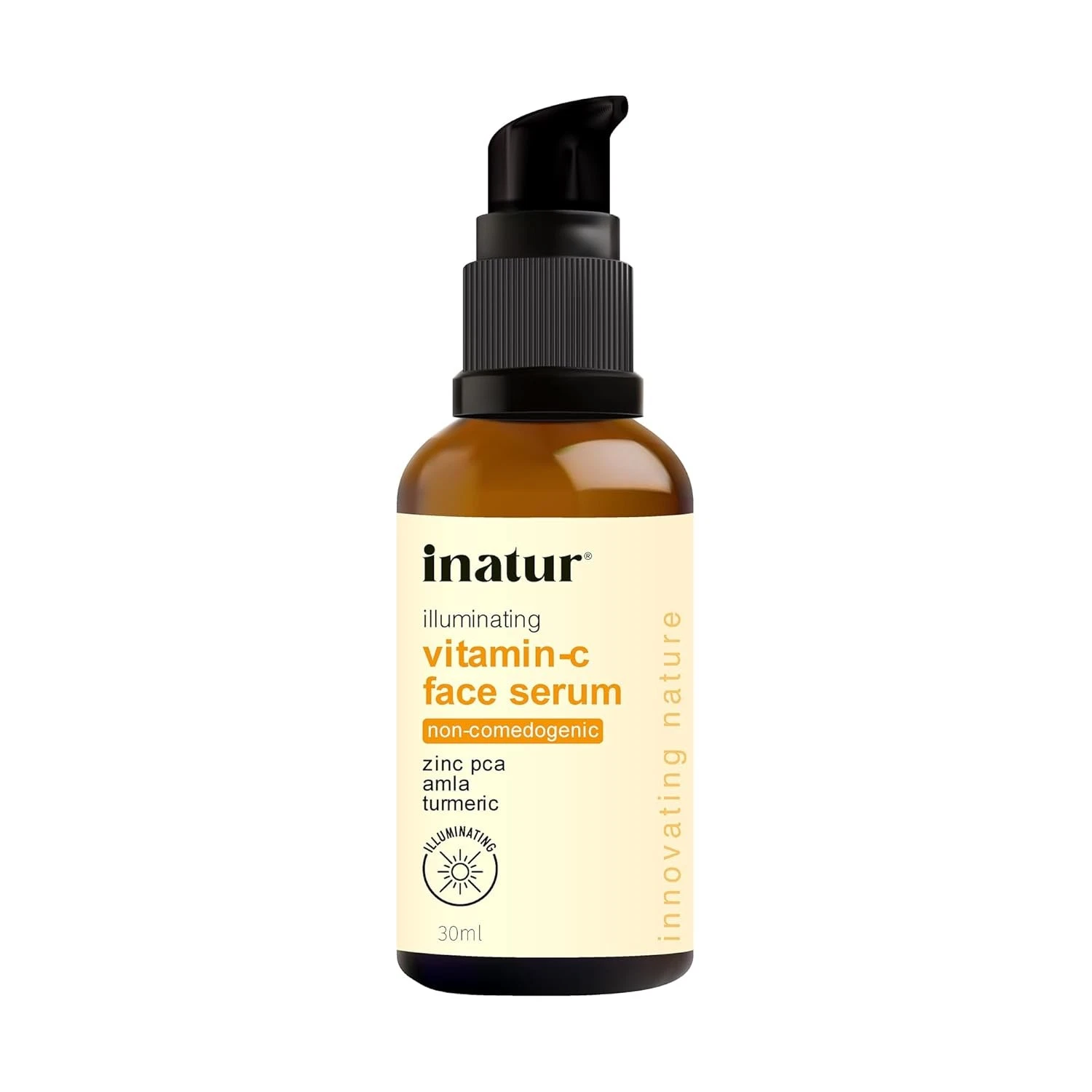 Inatur Vitamin C Face Serum For Skin Brightening 30ml