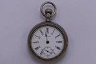 Antique Waltham Nickel Pocket Watch Pre-Owned Doesn't Run (43-58a)