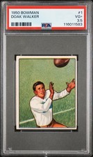 1950 Bowman Doak Walker #1 PSA 3.5 VG+ Rookie Detroit Lions RC Great Eye Appeal