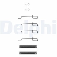 Delphi ZubehöRsatz, Scheibenbremsbelag LX0044 FüR CitroËN Peugeot