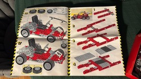 Lego Technic 8842 Go -Kart vintage box and Instructions