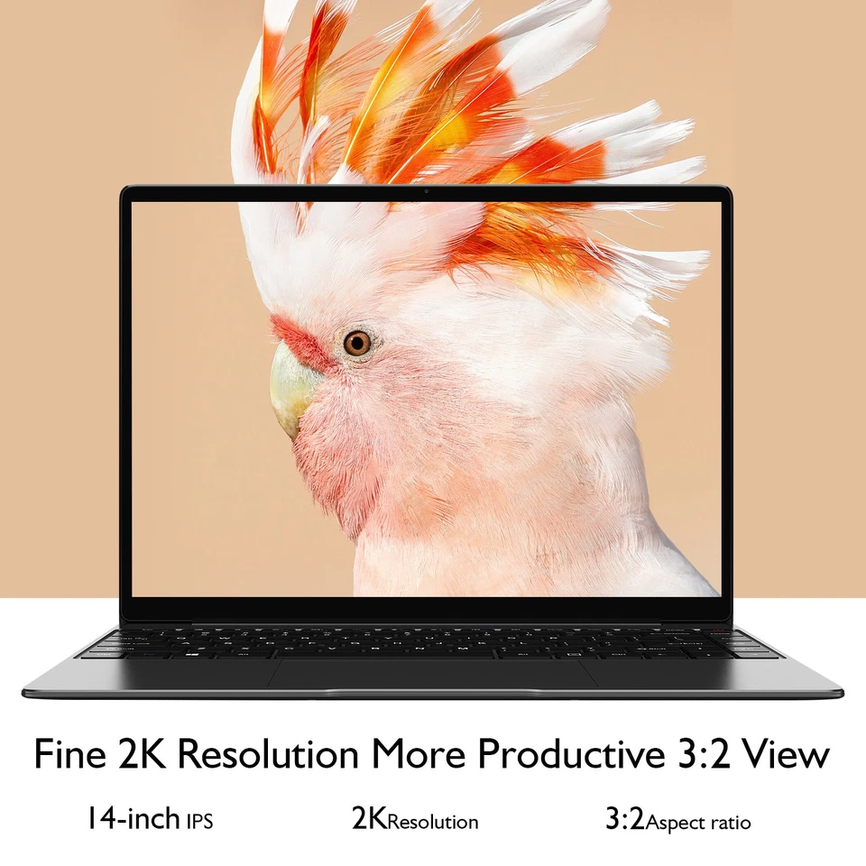 Teclado retroiluminado para computadora portátil CHUWI GemiBook Pro 14.1 Intel Celeron J4125 Windows Foto 4 de 4