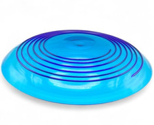 HUGE Murano LIP Marcello Furlan Art Glass Centerpiece Bowl Signed 16.5” Vtg READ