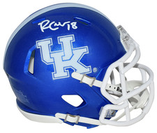 RANDALL COBB AUTOGRAPHED KENTUCKY WILDCATS SPEED MINI HELMET JSA