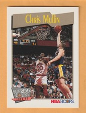 Chris Mullin Golden State Warriors 1991-92 Hoops #466 HOF St. John's Red Storm