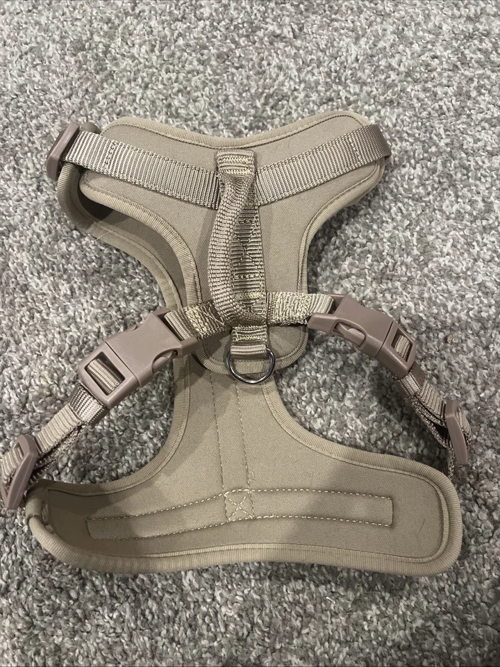 Top Paw® 氯丁橡胶舒适狗背带棕褐色 ~ S 码 — 第 3/4 张图片