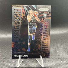 2025 Panini Prizm WNBA Paige Bueckers Rookie No. 14 Fireworks Dallas Wings RC