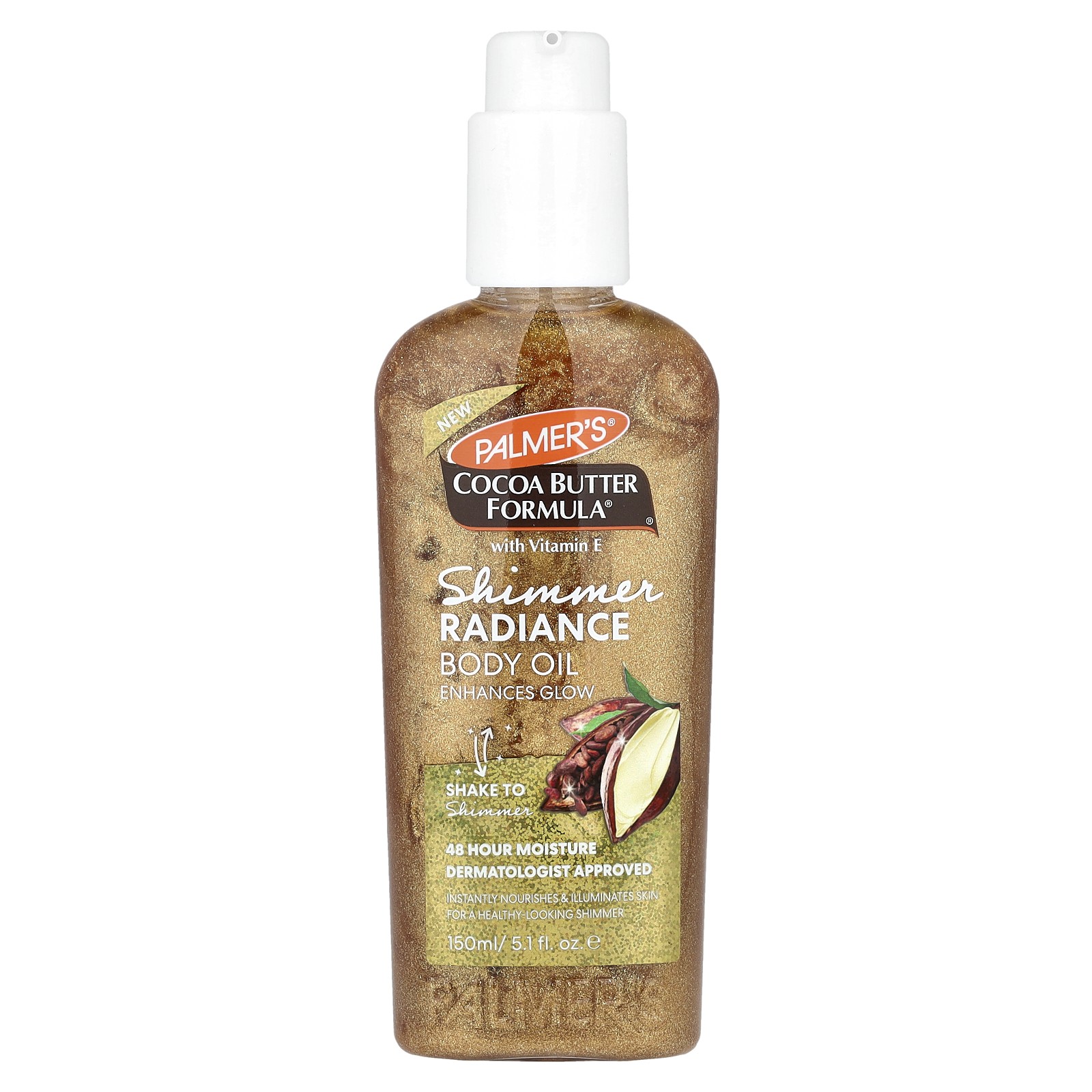 Cocoa Butter Formula with Vitamin E Shimmer Radiance Body Oil 51 fl oz 150 3190₽