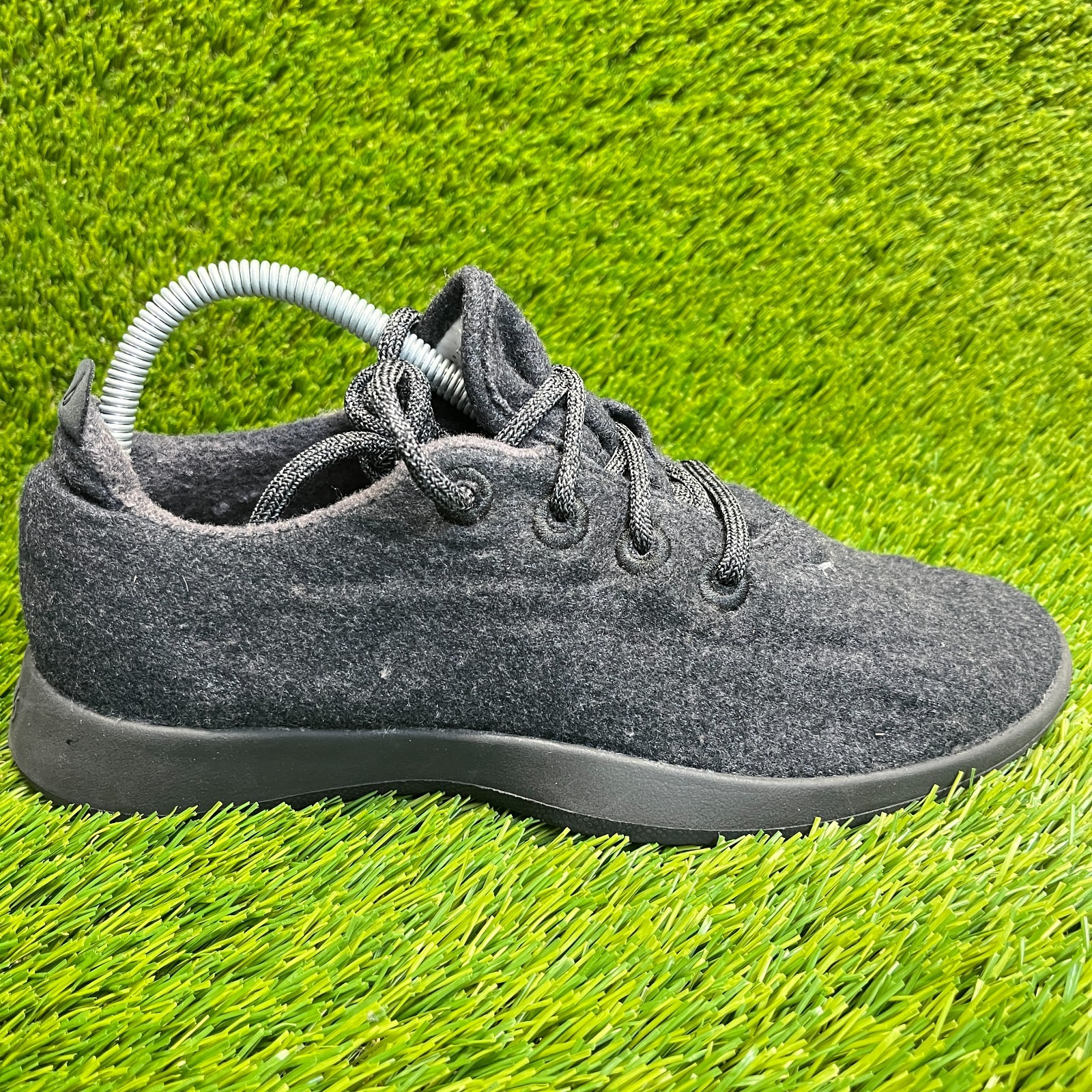 SAOLA Scarpe da ginnastica Allbirds Wool Runners da uomo taglia 9 nere sportive corsa passeggio
