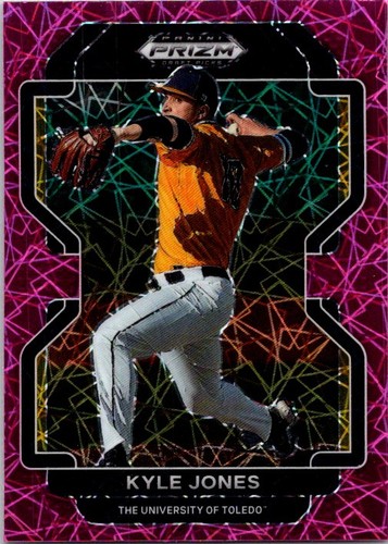 2022 Panini Prizm Draft Picks #PDP204 Kyle Jones Neon Pink Velocity - Picture 1 of 2