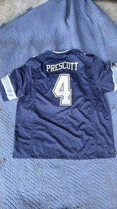Nike Dallas Cowboys Dak Prescott #4 NFL Jersey Men’s 3XL Blue