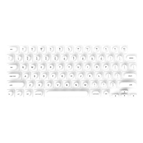 Gentle Touch Silicon Keyboard Protector Tailored For Longer Fingernails - Afbeelding 2 van 15