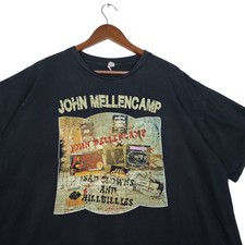 John Mellencamp Tour Shirt 2XL Sad Clowns and...