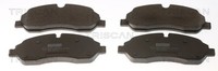 Triscan Bremsbelagsatz Scheibenbremse 8110 16034 FüR Ford Transit V363 FCD FDD