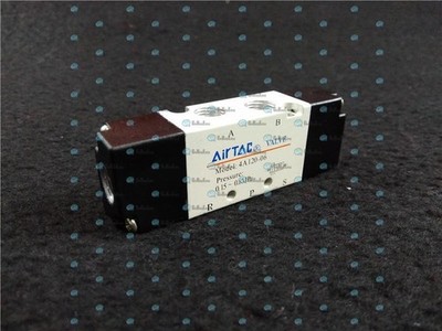 1PC 5 way 2 position 1/8'' BSPT Double Air Piloted Pneumatic Valve 4A120-06 New #