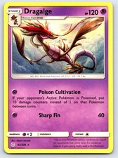 Dragalge 92/236 Rare Cosmic Eclipse Pokemon