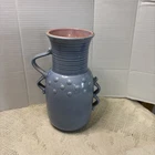 Vintage Red Wing ceramic vase 1210 Blue