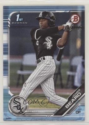 2019 Bowman Draft Sky Blue /499 James Beard #BD-58 03od