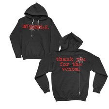 My Chemical Romance Long Live The Black Parade Tour Spiderweb Hoodie