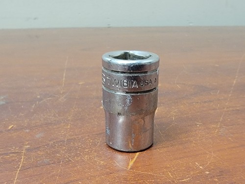 Snap-on Tools 9/16" Shallow Socket 1/2" Drive 6 Pt TW181A USA - Foto 3 di 5