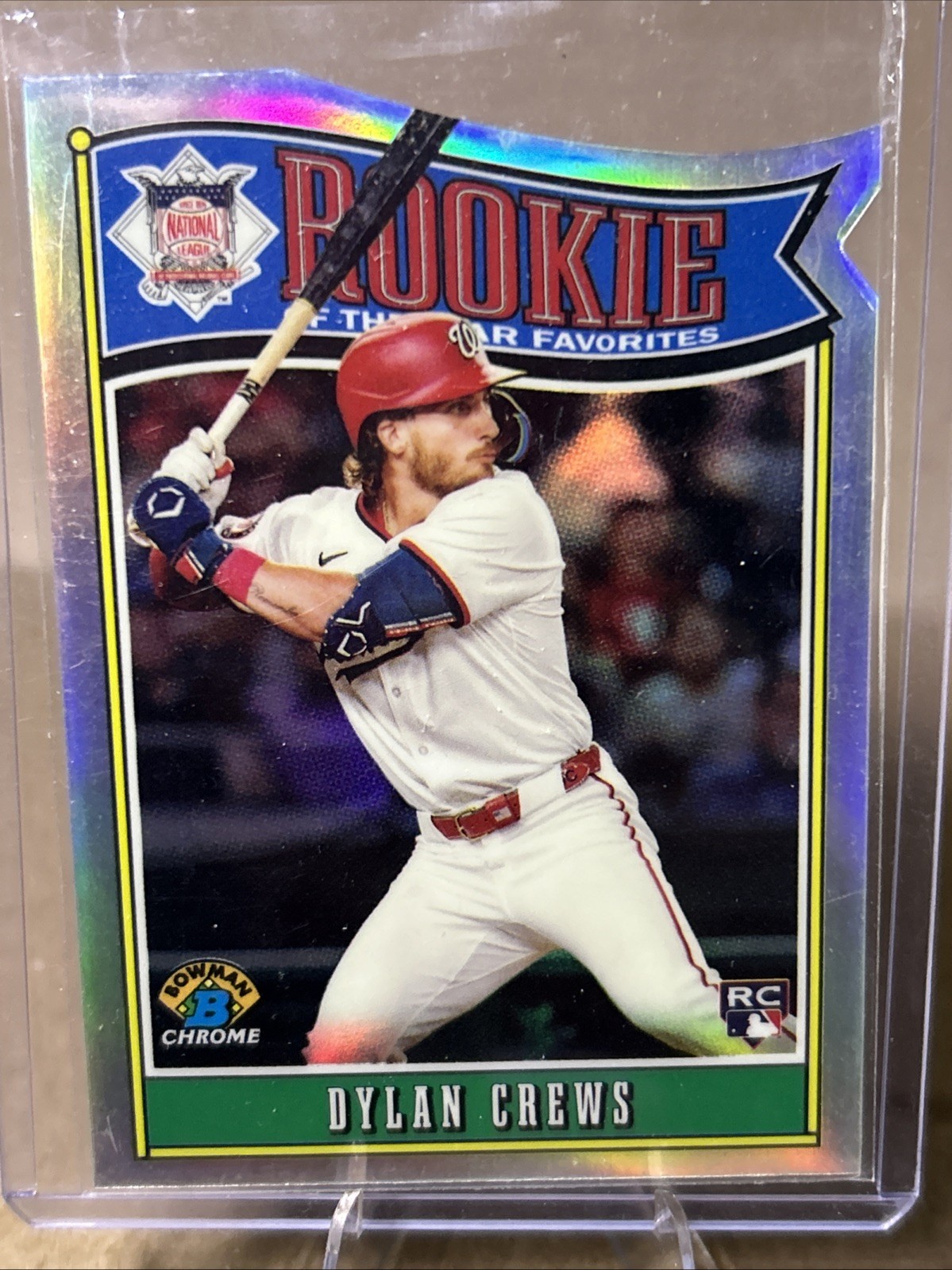 2025 Bowman - Rookie of the Year Favorites Dylan Crews #ROY-1 (RC)
