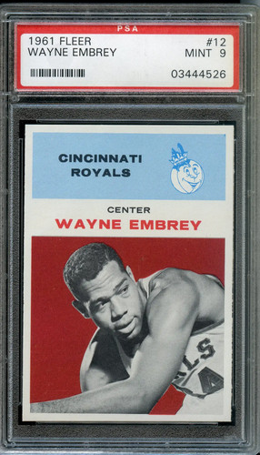 1961 Wayne Embrey #12