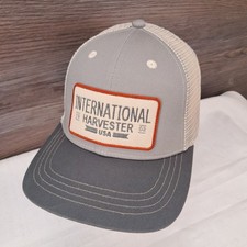 International Harvester Tri-Tone Patch Snapback Mesh Back Trucker Cap