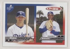 2005 Topps Total Blake DeWitt Edwin Jackson #715 0q3