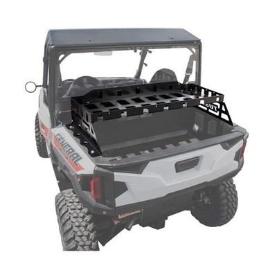 Tusk Cargo Rack Regular Black Powder Coated Compatible with Polaris General 1...