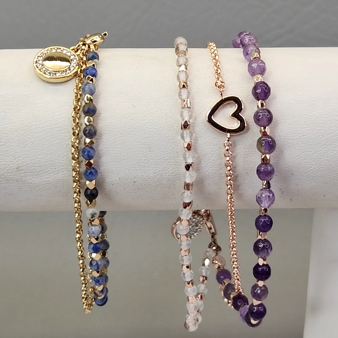 Pulsera De Perlas Del Río Con Dije De Virgen - Pepas Joyas