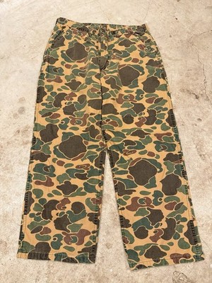 Vintage Saftbak Duck Camo Cargo Pants Men's Size 32x25 Hunting | eBay