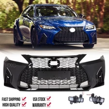 Fit For 06-13 Lexus IS250 IS350 Front Bumper Cover Kit Conversion To 21+ F-Sport