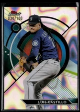 2023 Finest Lava Refractor #64 Luis Castillo 034/100
