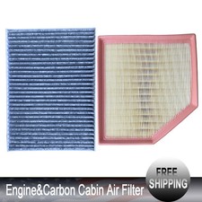 Combo Set Engine & Carbon Cabin Air Filter Fits For Volvo S60 S80 XC60 XC70
