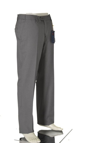 PANTALONE CLASSICO ELEGANTE UOMO FRESCO TASCHE ZIP A&P BIANCHI ART.4414 2426 - Imagen 6 de 8