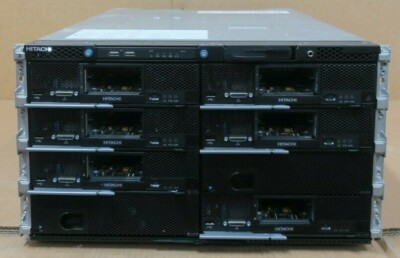 Hitachi Compute Blade CB500 +6x 520H B1 Server 10x E5-2640 2x E5-2603 336GB Ram