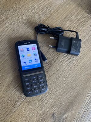 Nokia  C3-01 - Grau (Ohne Simlock) Smartphone Top Zustand !!