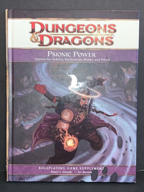 D&amp;D: 4E - Psionic Power - d20 WTC | eBay