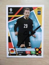 Mario Götze autograph signed TC Topps Euro 2024 "Germany"