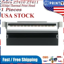 USA For Zebra ZT410 Printer Thermal Printhead Print Head 203dpi P1058930-009 A61